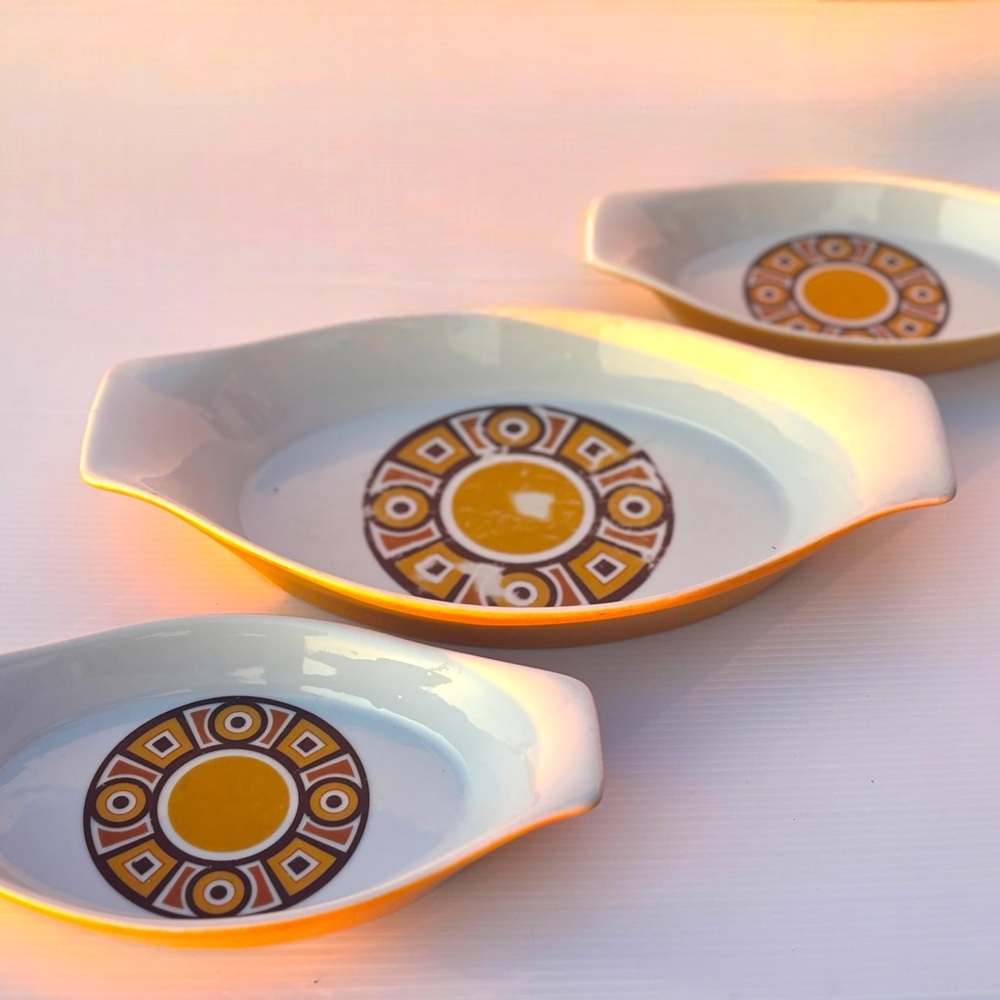Vienna Ware Imperial Japan Casserole Dishes Set of 3
